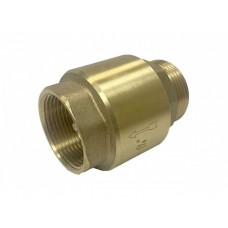 Клапан обратный UNIPUMP магистральный 1, 25" , латунь, резьба НР х ВР Клапан обратный UNIPUMP магистральный 1, 25" , латунь, резьба НР х ВР
